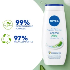 NIVEA Care Shower Creme Aloe 250 ml