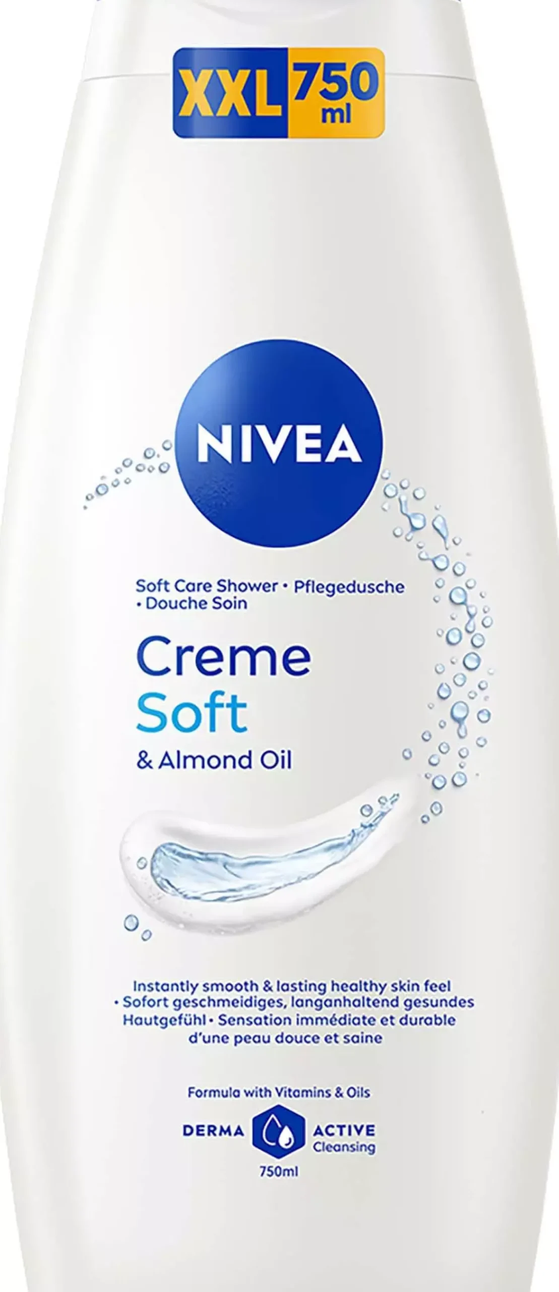 NIVEA Creme Soft & Almond Oil Shower 750 ml
