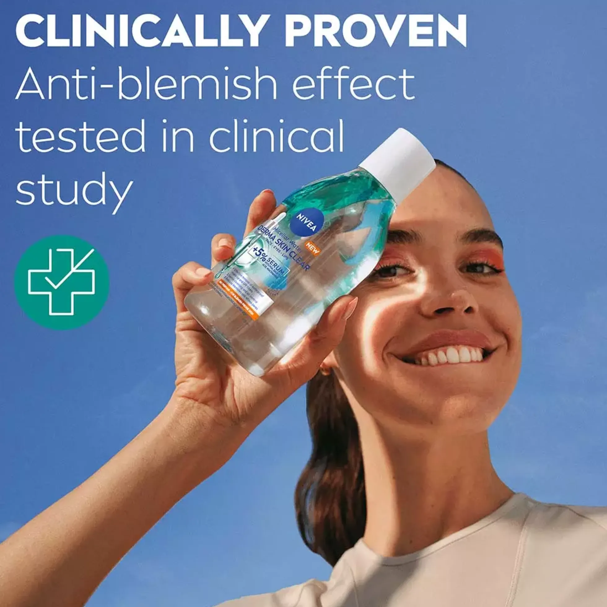 NIVEADerma Skin Clear Micellar Water +5% serum 400 ml