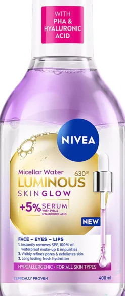 NIVEA Luminous Skin Glow Micellar Water 400 ml
