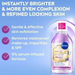 NIVEA Luminous Skin Glow Micellar Water 400 ml