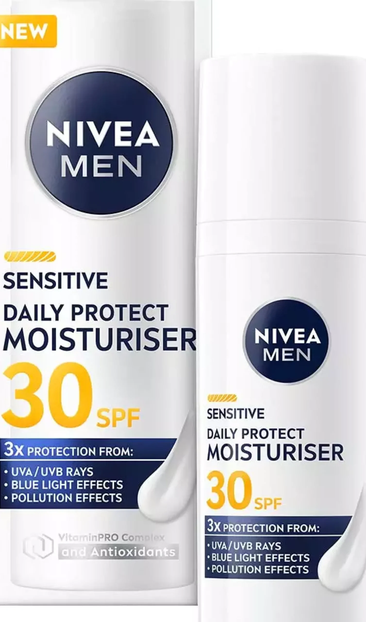 NIVEAMEN Sensitive Daily Protect Moisturiser SPF30 50 ml