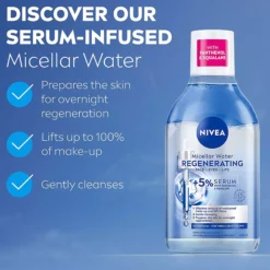 NIVEA Micellar Water Regenerating +5% serum 400 ml