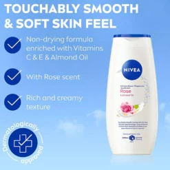 NIVEA Rose & Almond Oil Shower 250 ml