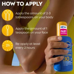 NIVEASUN Protect & Moisture Sun Spray SPF30 200 ml