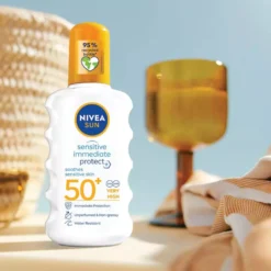 NIVEASUN Sensitive Immediate Protect Soothing Sun Lotion SPF50+ 200 ml