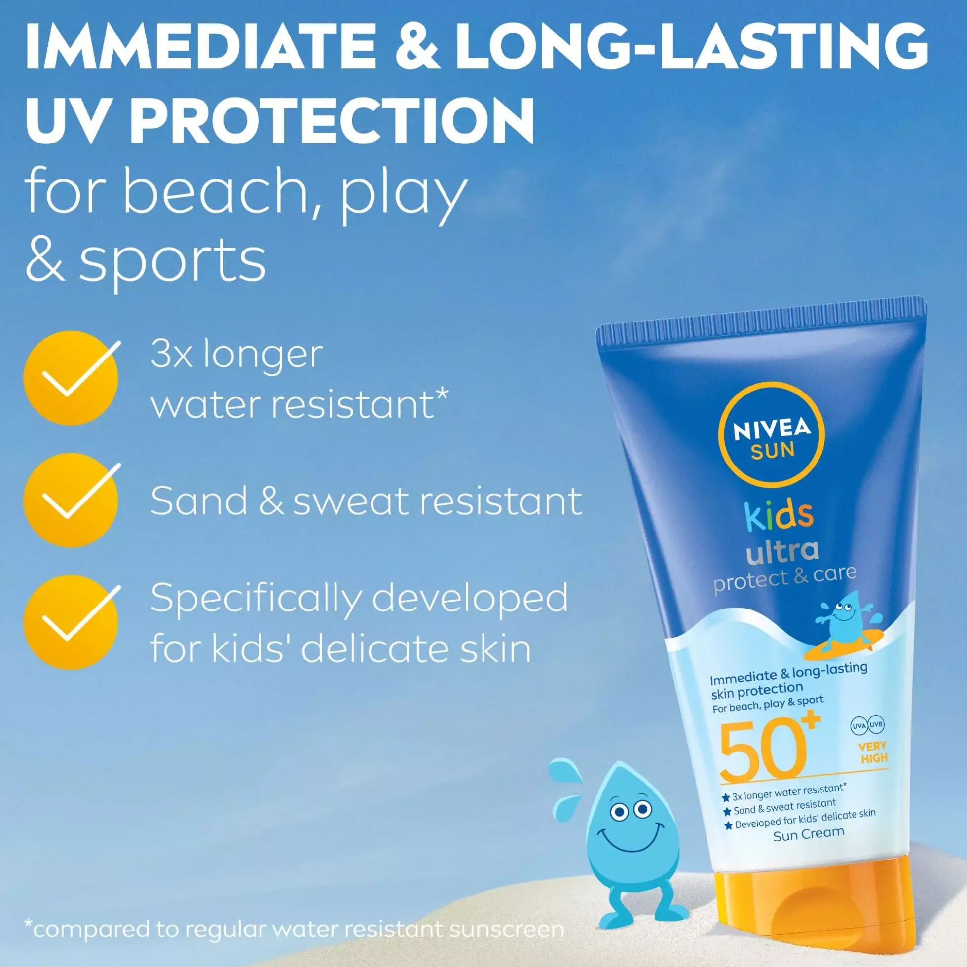 NIVEASUN Solskydd Protect & Care Ultra Protect SPF50+ 150 ml