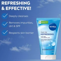 NIVEA Wash Gel Refreshing 150 ml