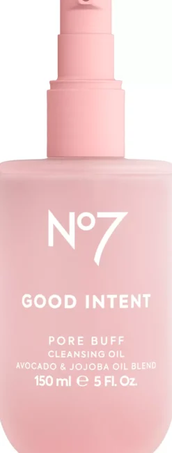 No7Good Intent Pore Buff Clarifying Cleansing Oil