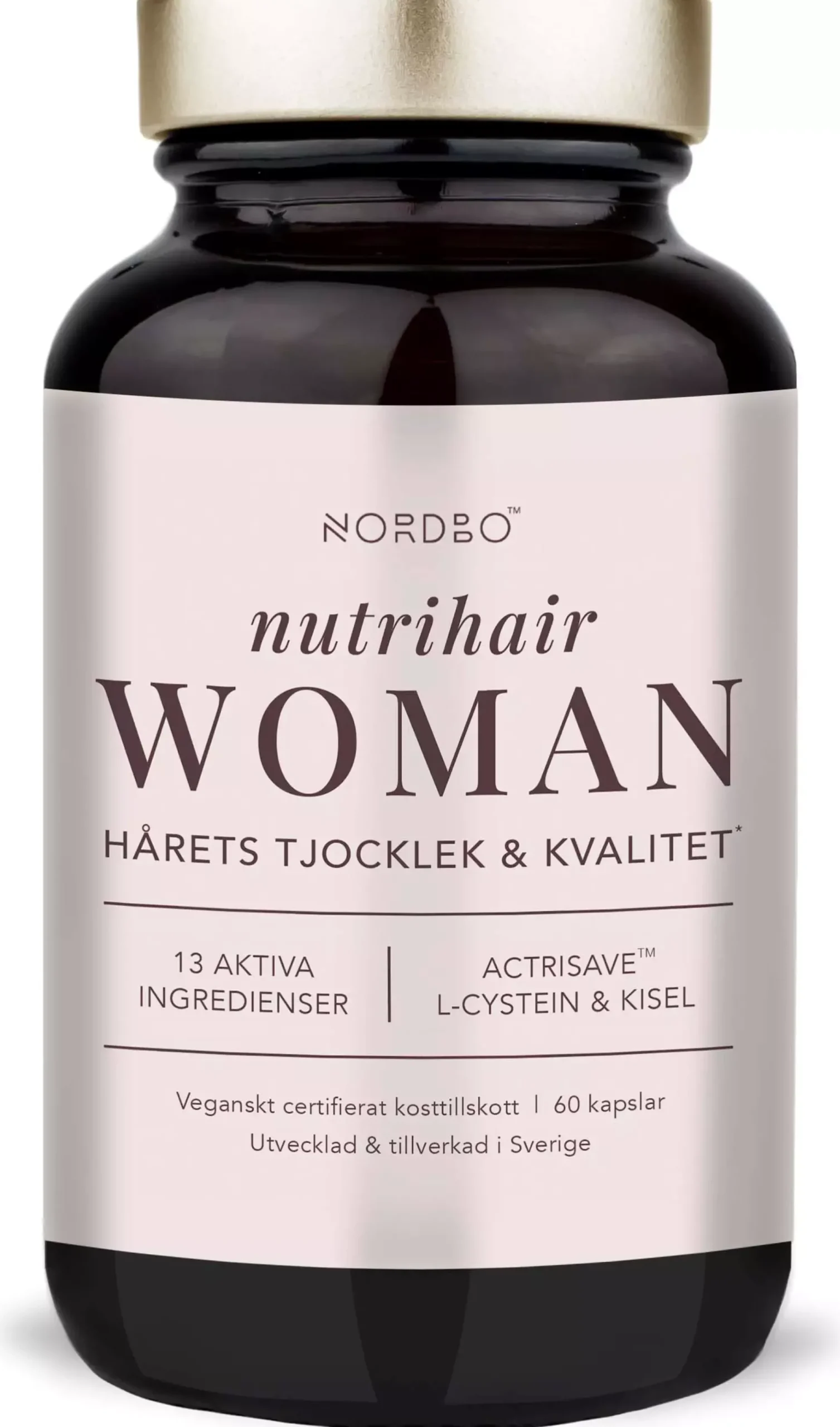 Nordbo Nutrihair Woman 60 caps