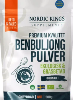Nordic Kings Premium Benbuljongpulver EKO 500 g