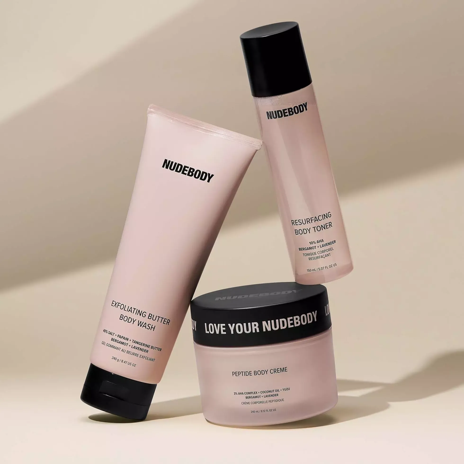 Nudestix Nudebody Exfoliating Butter Body Wash 240 g