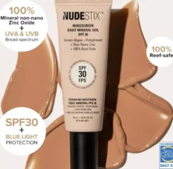 Nudestix Nudescreen Daily Mineral Veil SPF30 Tan