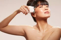 NuFACE Mini+ Smart Petit Facial Toning Kit Sandy Rose