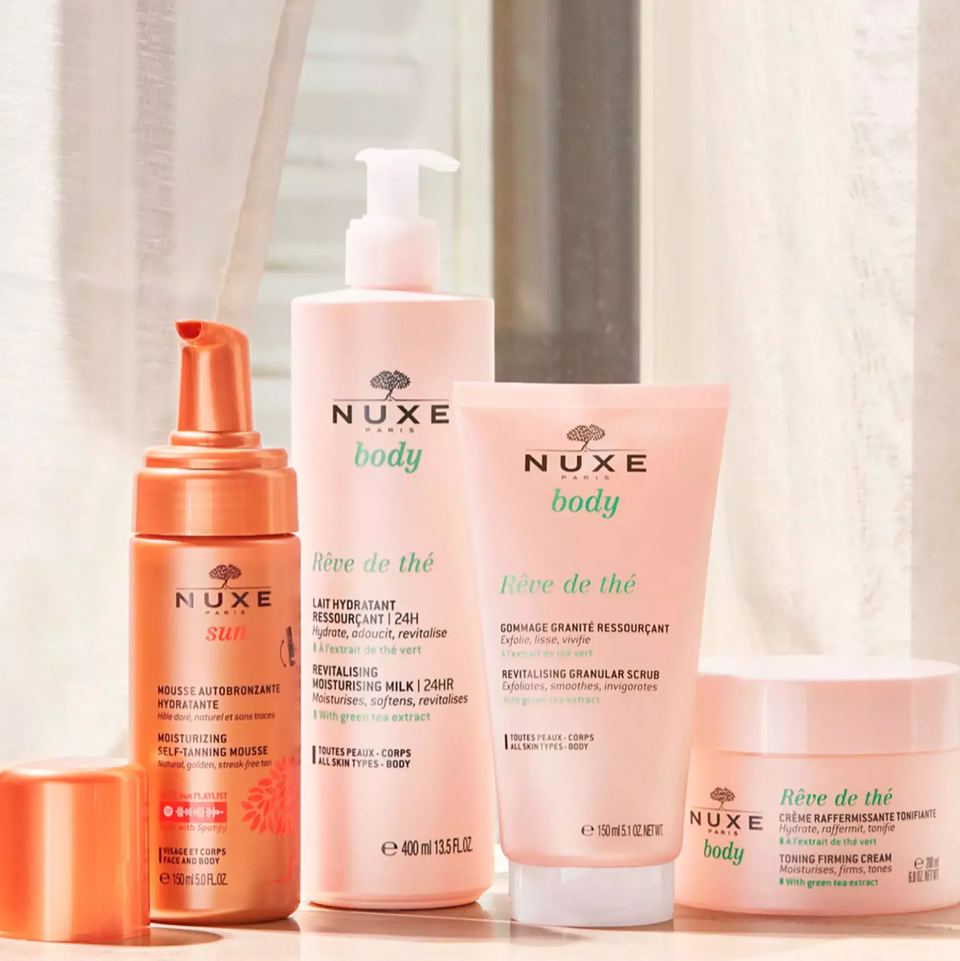 NuxeSun Moisturizing Self-Tanning Mousse 150 ml