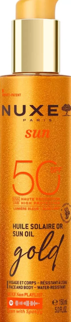 NuxeSun Tanning Oil Gold SPF50 150 ml