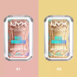 NYX PROFESSIONAL MAKEUP Bridgerton Royal Highlighter 2 Light Gold