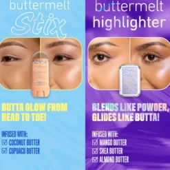 NYX PROFESSIONAL MAKEUP Buttermelt Glaze Highlighter Stix 08 Let Me Melt