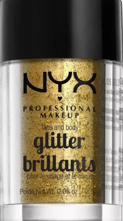 NYX PROFESSIONAL MAKEUP Face & Body Glitter Gold