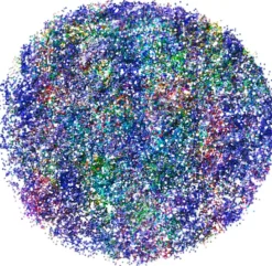 NYX PROFESSIONAL MAKEUP Face & Body Glitter Violet