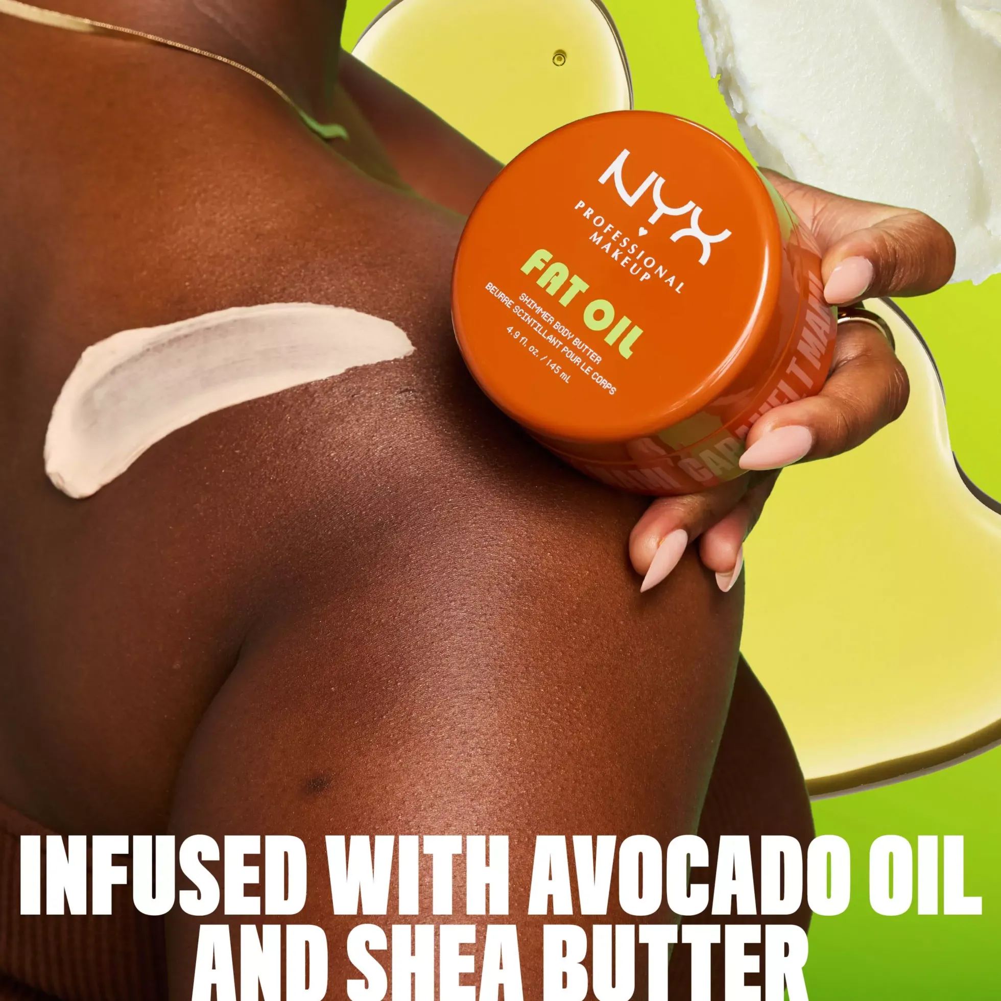 NYX PROFESSIONAL MAKEUP Fat Oil Body Butter Caramelt Mami