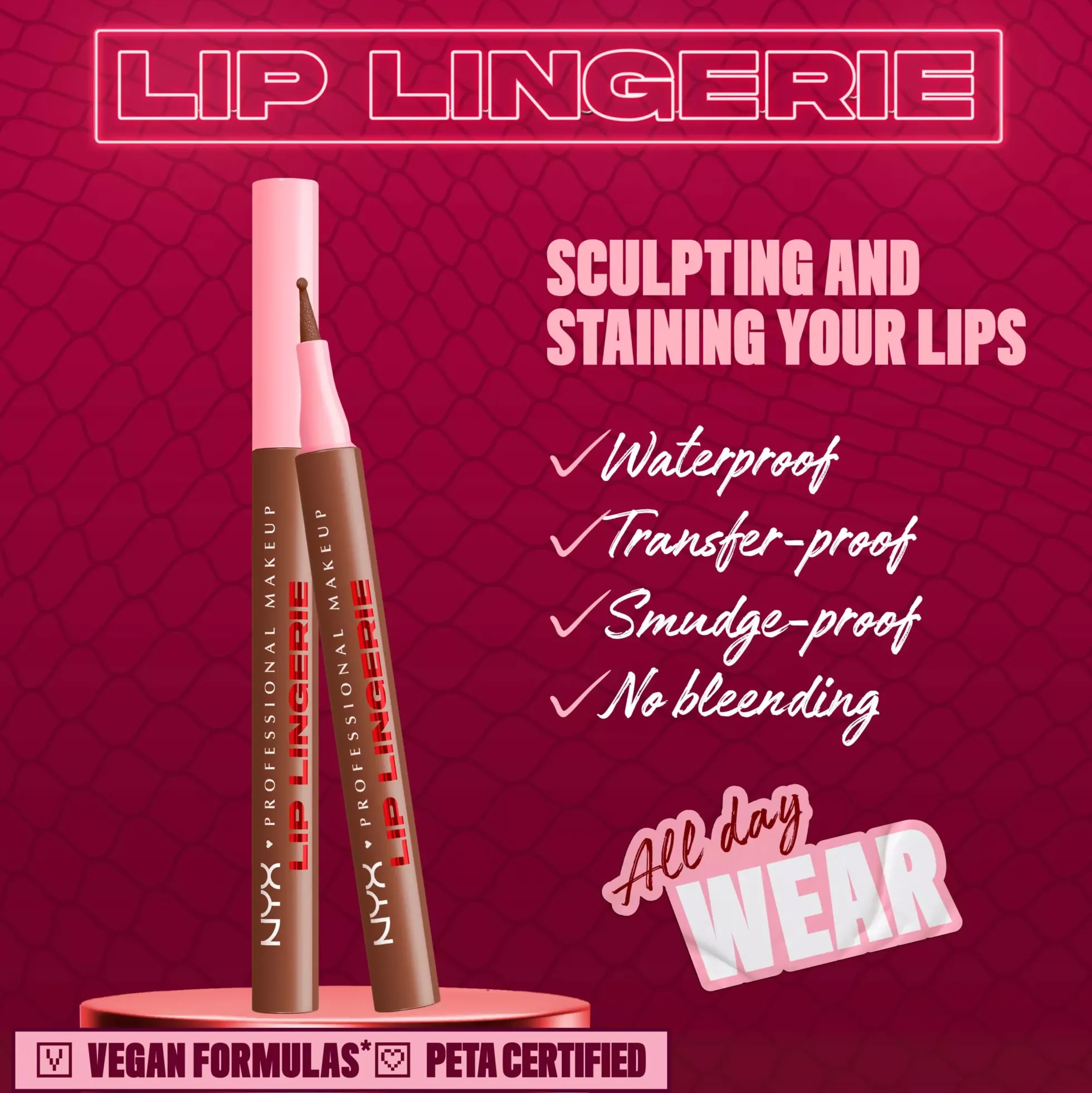 NYX PROFESSIONAL MAKEUP Lip Lingerie Liner Stain 06 Up To No Good