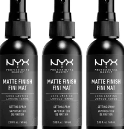 NYX PROFESSIONAL MAKEUP Makeup Setting Spray Matte Finish x 3