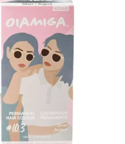 Oiamiga Permanent Hair Colour Silver