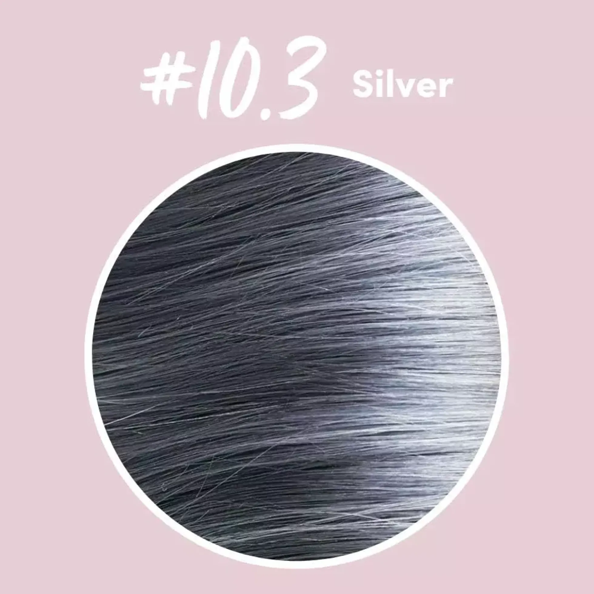 Oiamiga Permanent Hair Colour Silver