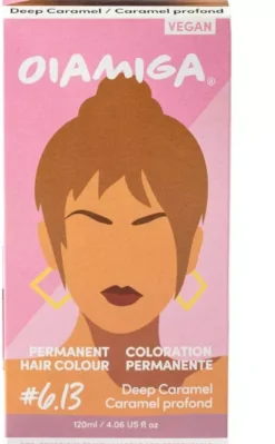 Oiamiga Permanent Hair Colour Dark Caramel