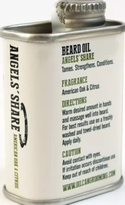 Oil Can Grooming Angels Share Beard Oil 50 ml