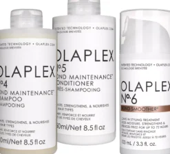 Olaplex Bundle No.4 Shampoo 250 ml & No.5 Conditioner 250 ml & No.6 Leave-in Treatment 100 ml