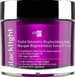 OligoBlacklight Styling & Care Violet Intensive Repleneshing mask 200 ml