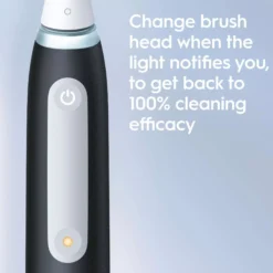 Oral B iO 3 Black & Blue Electric Toothbrushes Designed By Braun