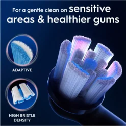 Oral B iO Gentle Care Toothbrush Heads Black 3 st