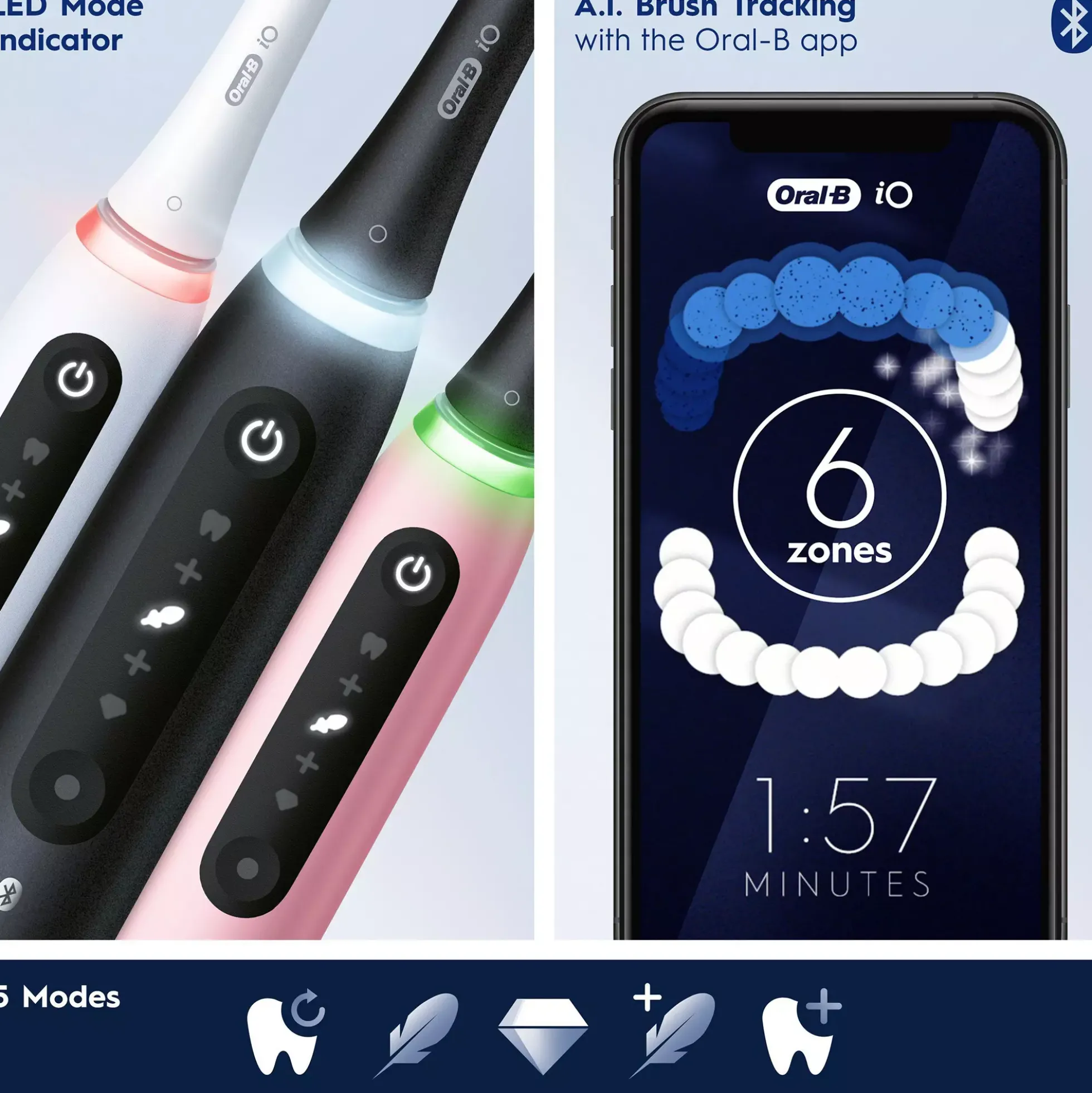 Oral B iO5s Blush Pink