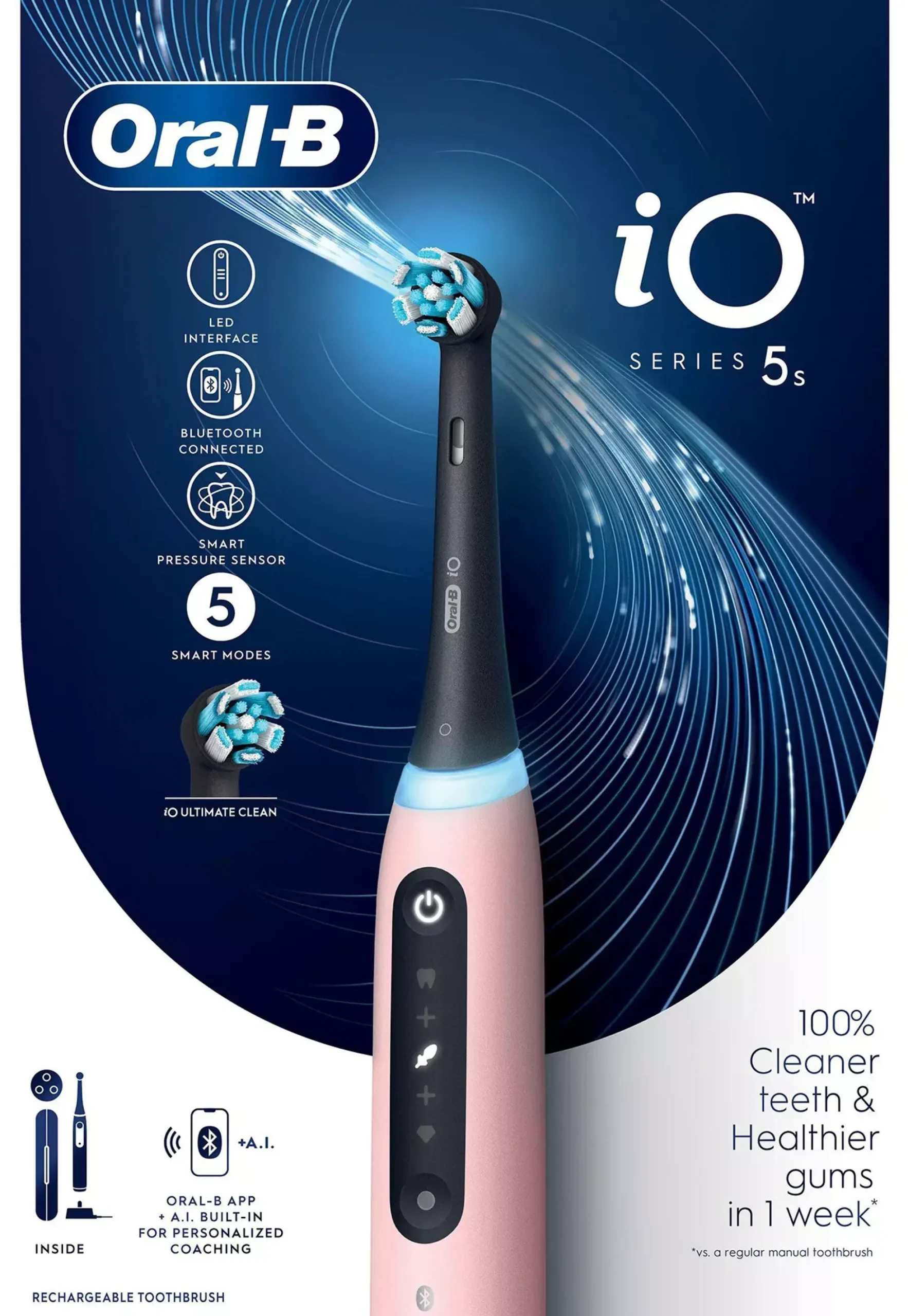 Oral B iO5s Blush Pink