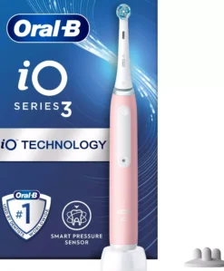 Oral B iO 3S Electric Toothbrush Designed By Braun Pink