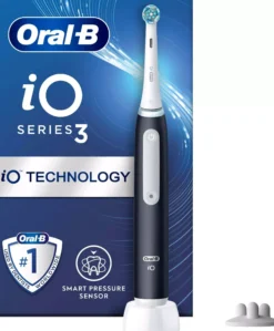 Oral B iO 3S Electric Toothbrush Designed By Braun Black