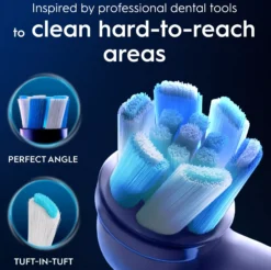Oral B iO Ultimate Clean Toothbrush Heads White
