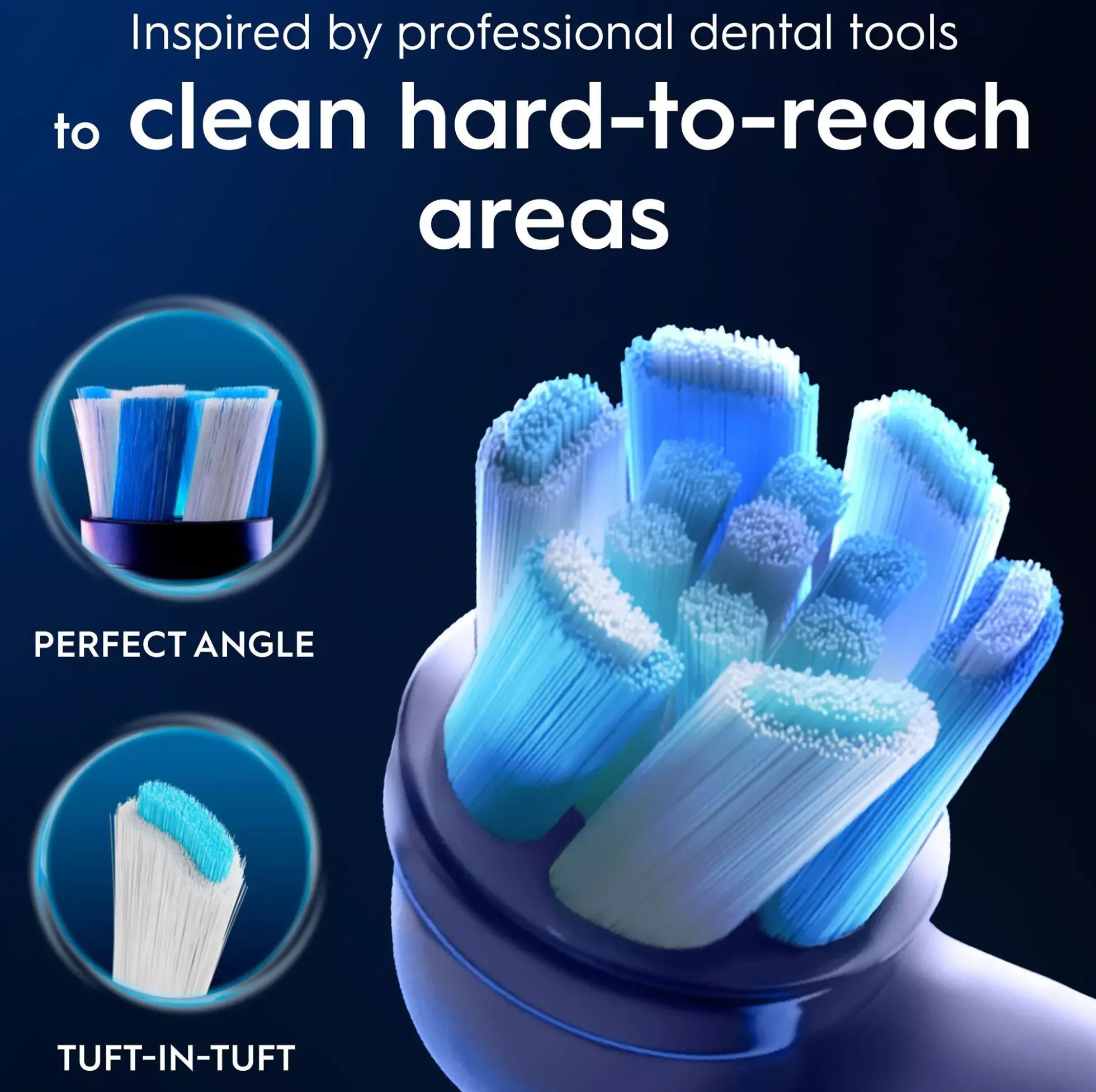 Oral B iO Ultimate Clean Toothbrush Heads White