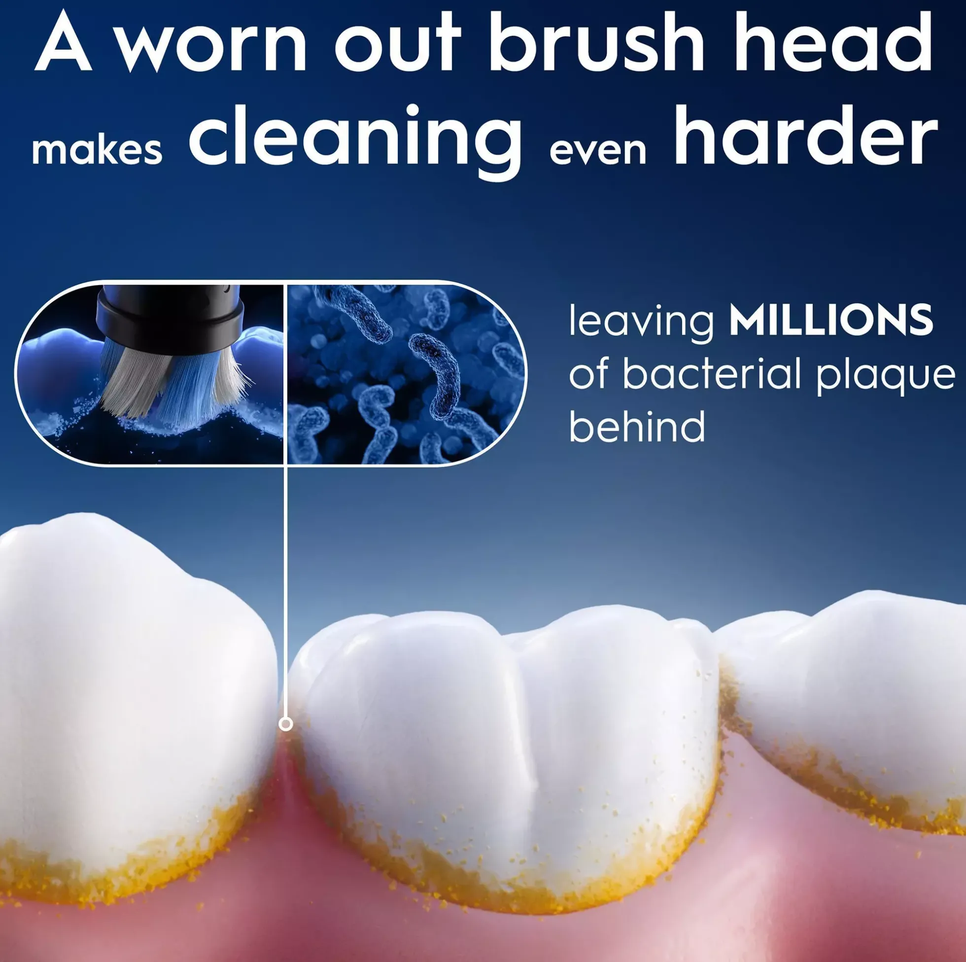 Oral B iO Ultimate Clean Toothbrush Heads White
