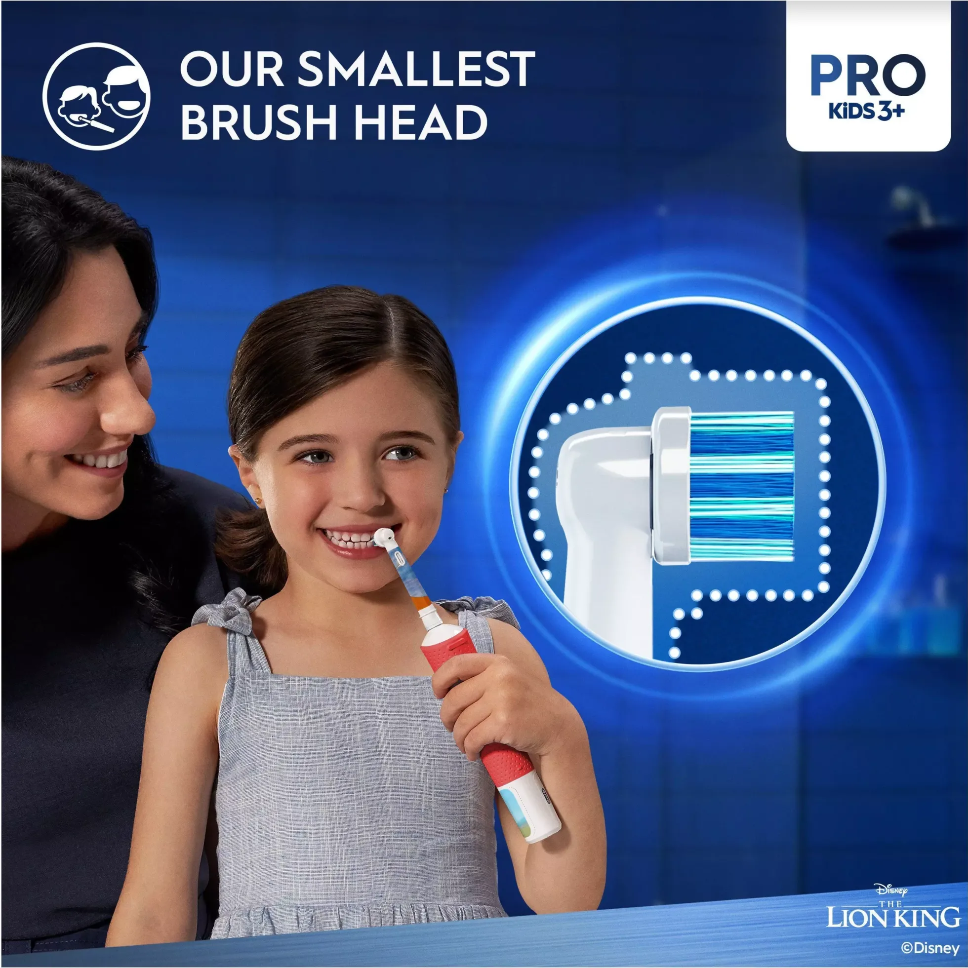 Oral B Pro Kids Electric Toothbrush 1 Brush head The Lion King
