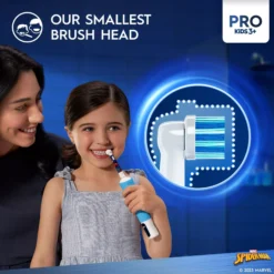 Oral B Pro Kids Electric Toothbrush 2 Brush heads Marvel Spider-Man