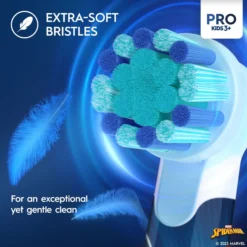 Oral B Pro Kids Electric Toothbrush 2 Brush heads Marvel Spider-Man