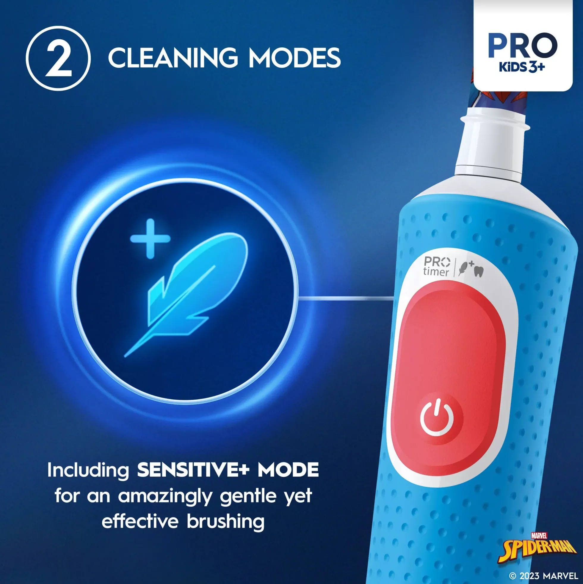 Oral B Pro Kids Electric Toothbrush 1 Brush head Marvel Spider-Man