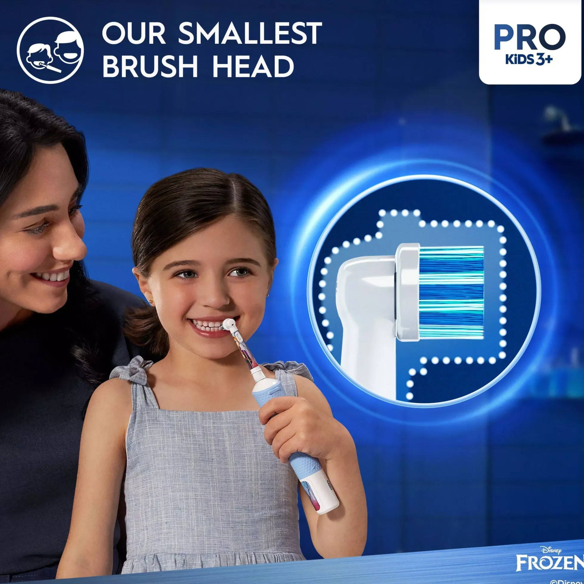 Oral B Pro Kids Frozen Electric Toothbrush Designed By Braun