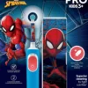 Oral B Pro Kids Spider-Man Electric Toothbrush Designed By Braun