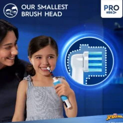 Oral B Pro Kids Spider-Man Electric Toothbrush Designed By Braun