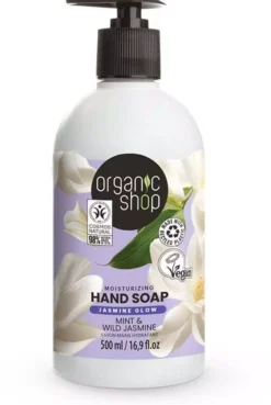 Organic Shop Hand Soap Mint & Jasmine 500 ml